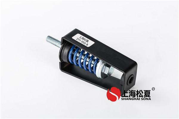 弹簧减震器解决了冷却塔的振动问题。